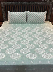 3 Pieces Pure cotton Bedsheet