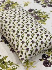 3 Pieces Pure cotton Bedsheet