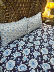 3 Pieces Pure cotton Bedsheet