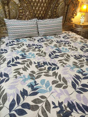 3 Pieces Pure cotton Bedsheet