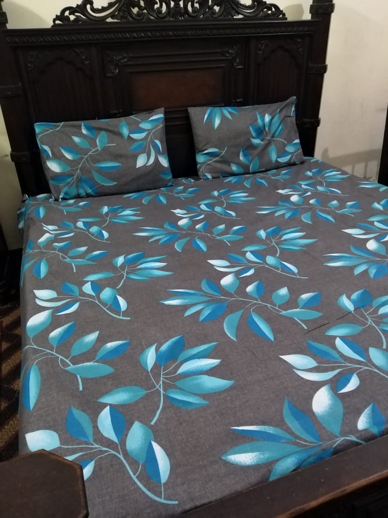 3 Pieces Mix cotton Bedsheet