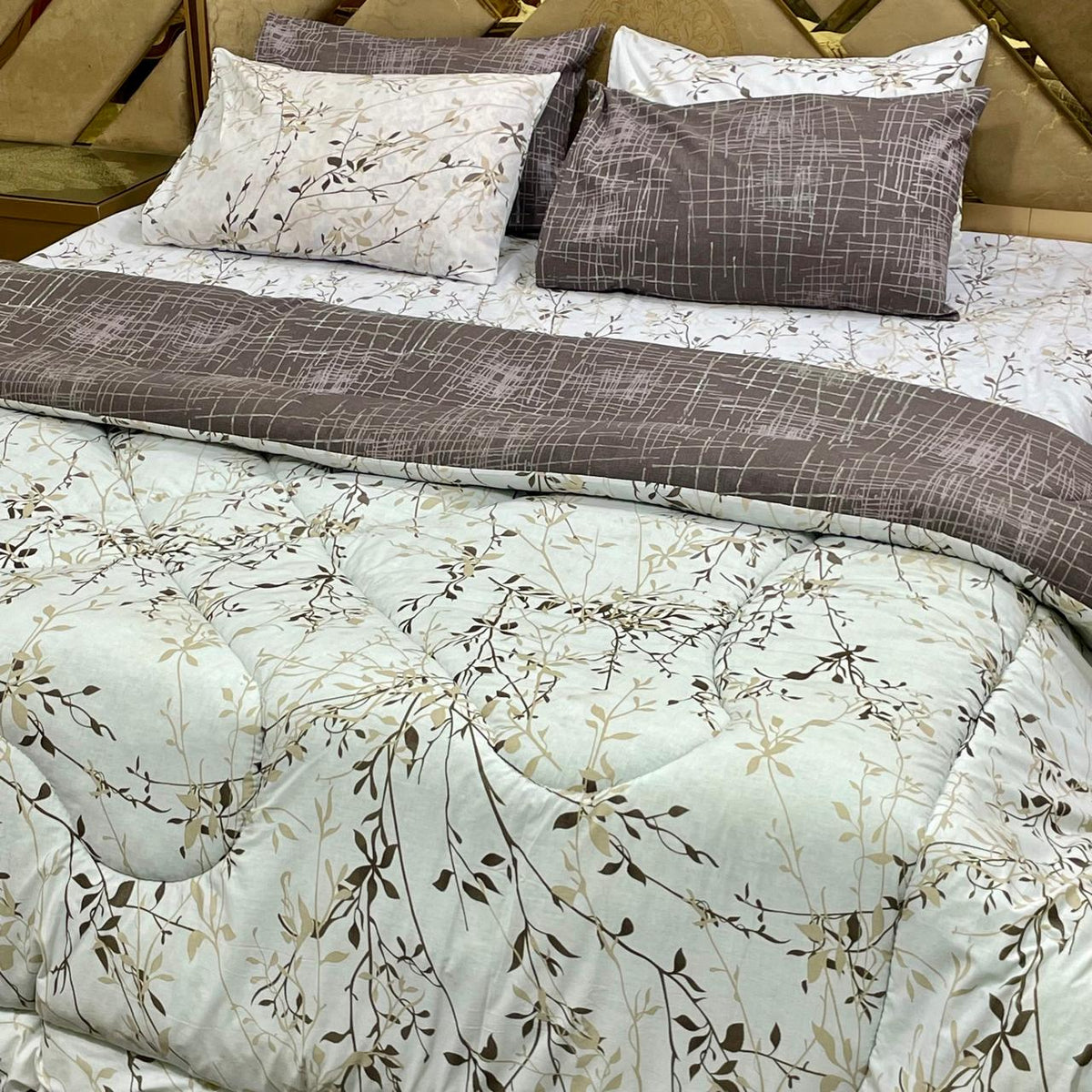 6 Pieces Export Cotton Vicky Razai Set