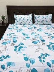 3 Pieces Pure cotton Bedsheet